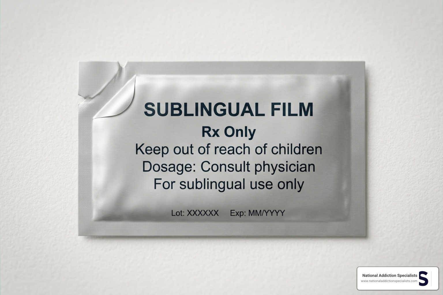 Suboxone sublingual film packaging Suboxone sublingual film packaging