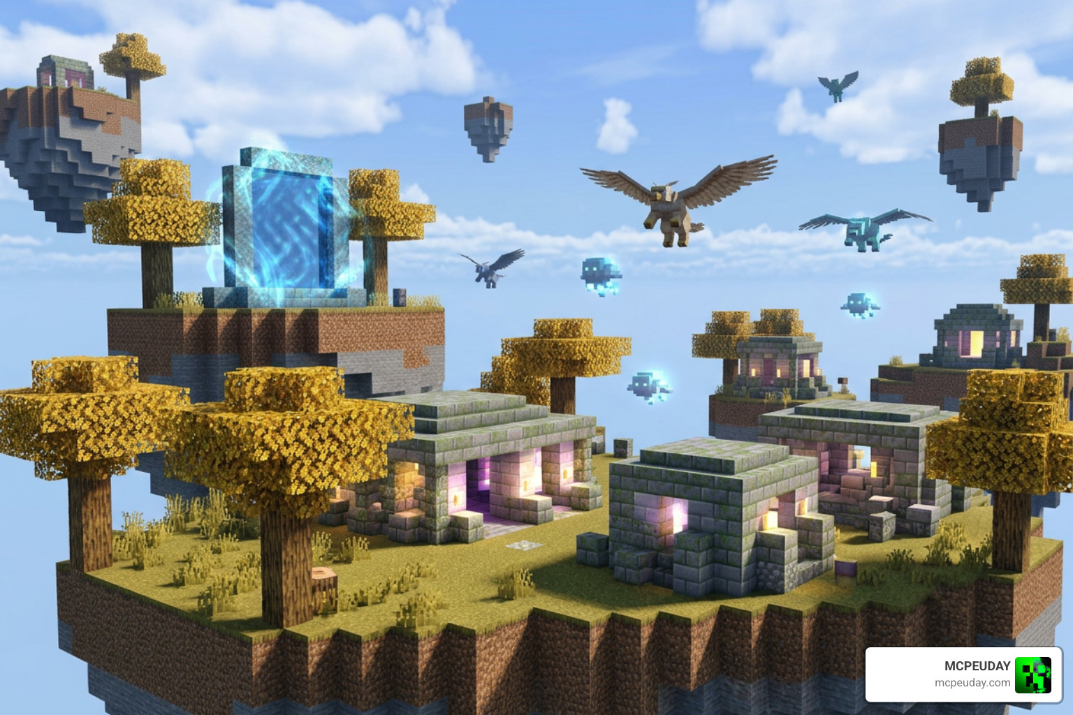 Aether Dimension Addon dungeons and custom sky mobs Aether Dimension Addon dungeons and custom sky mobs