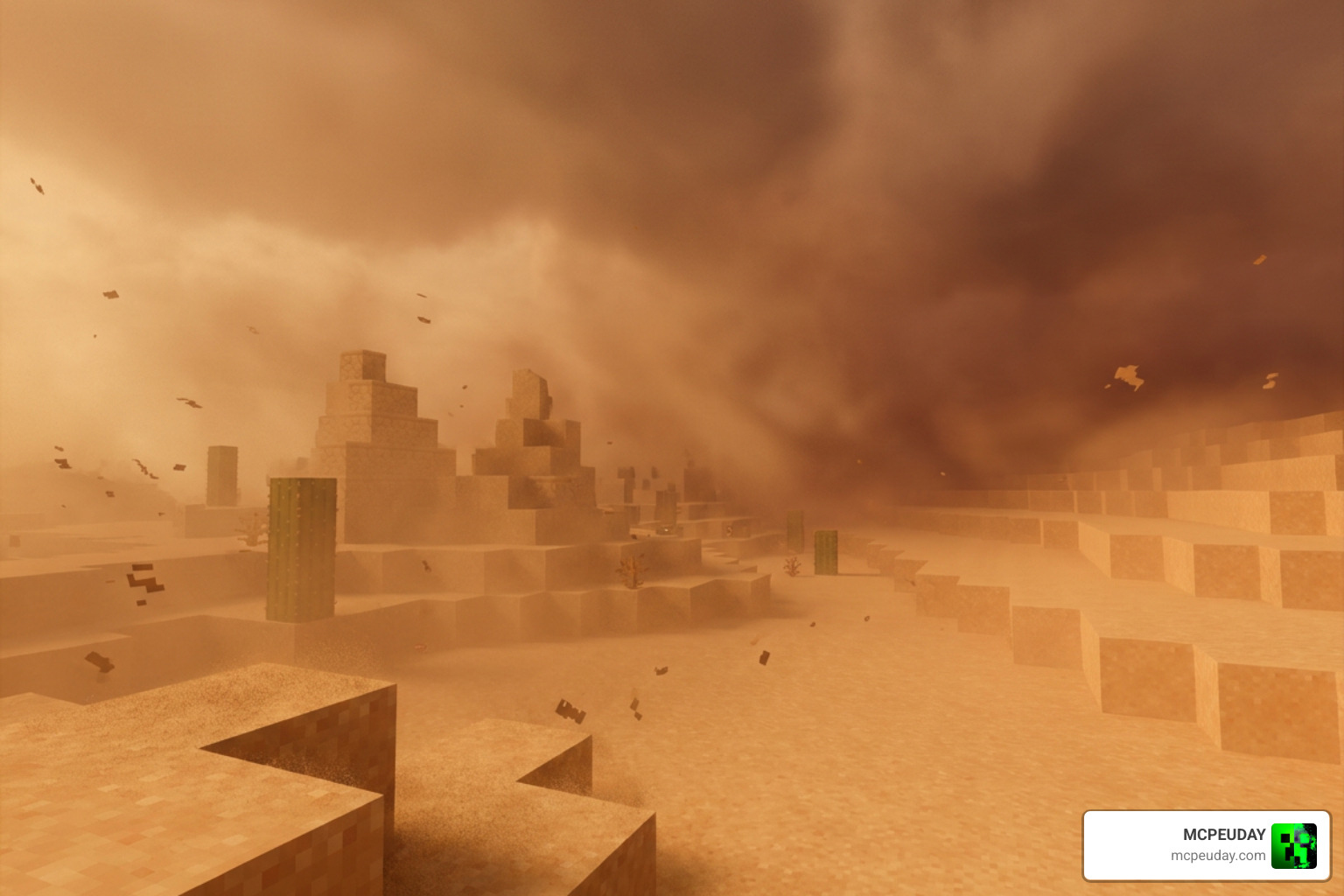 Desert sandstorm atmospheric fog effect in Celestia Visuals Desert sandstorm atmospheric fog effect in Celestia Visuals