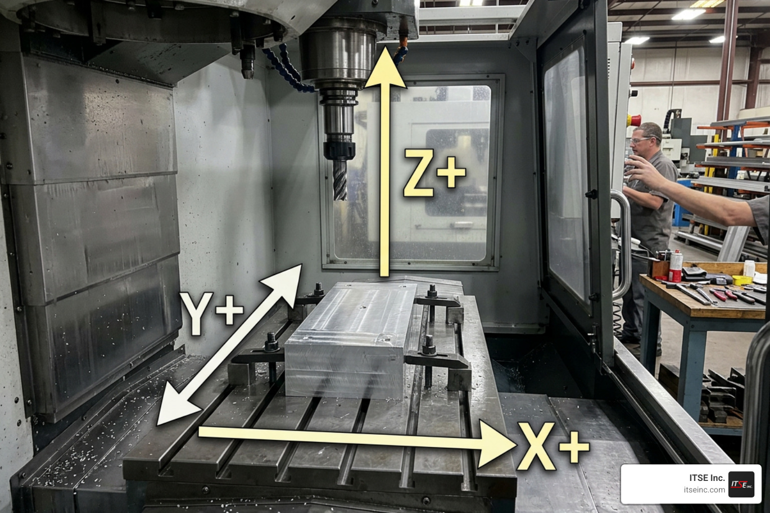 CNC coordinate axes diagram CNC coordinate axes diagram