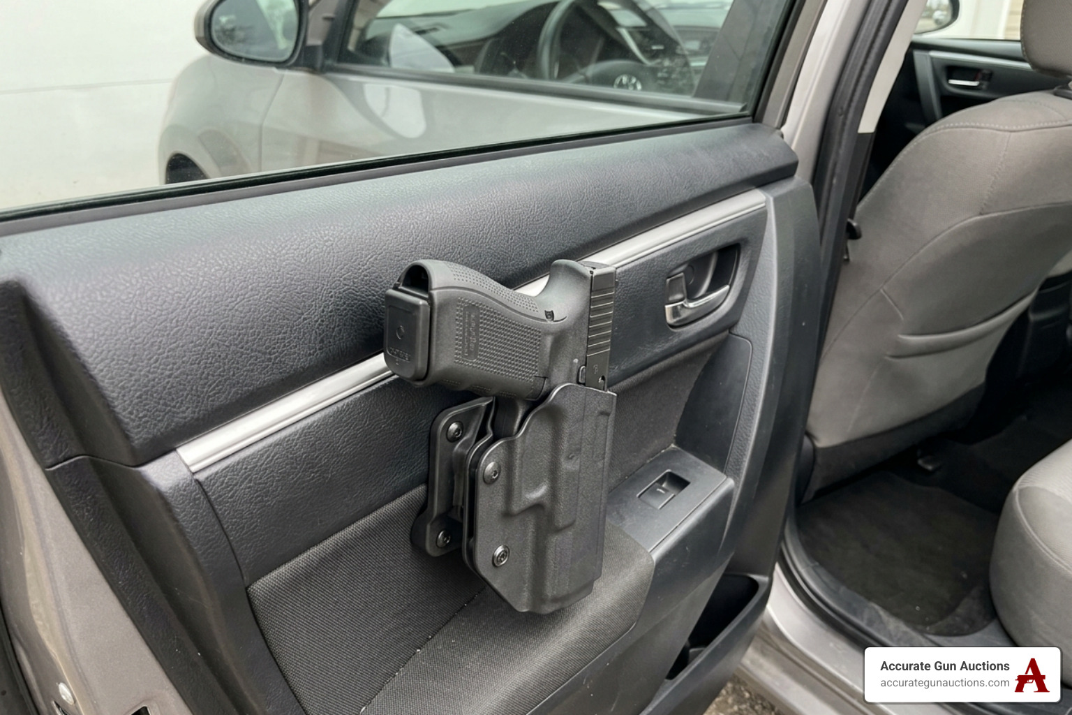 Secure vehicle holster Florida open carry