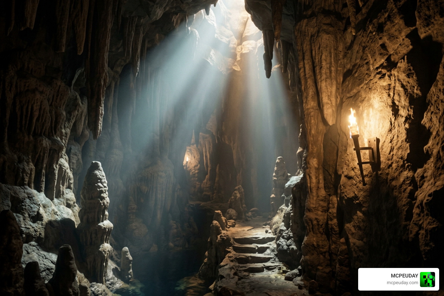 Volumetric lighting and shadows in Minecraft