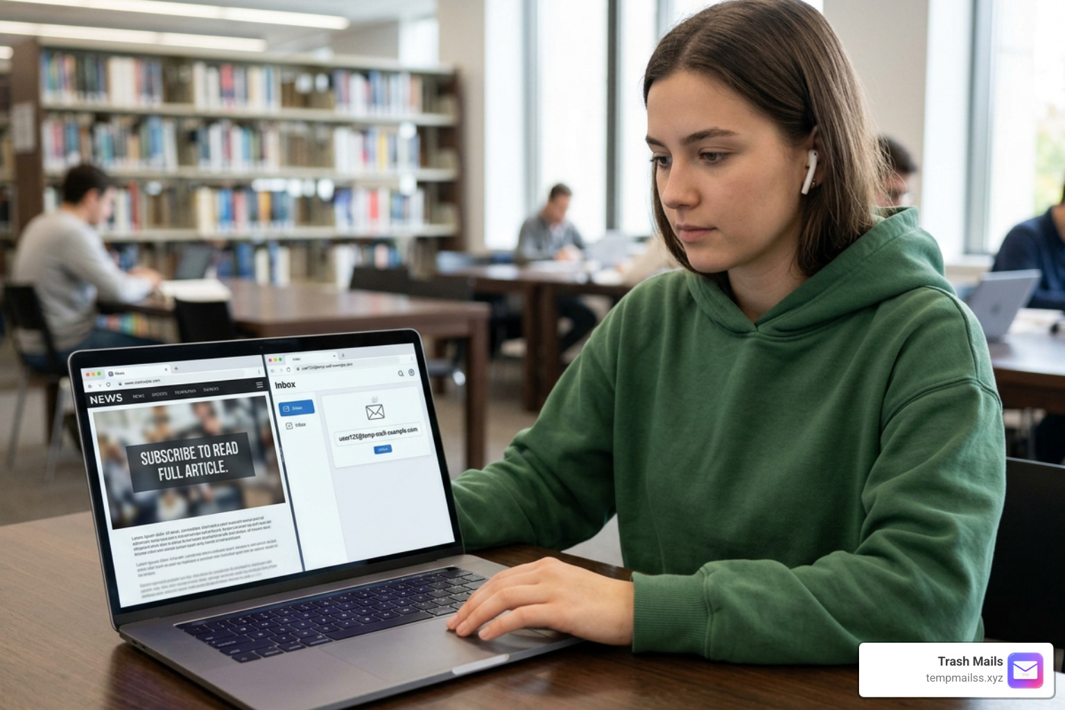Bypassing a website paywall safely with a temporary email address What Are Temp Google Accounts (And How Do They Work)?