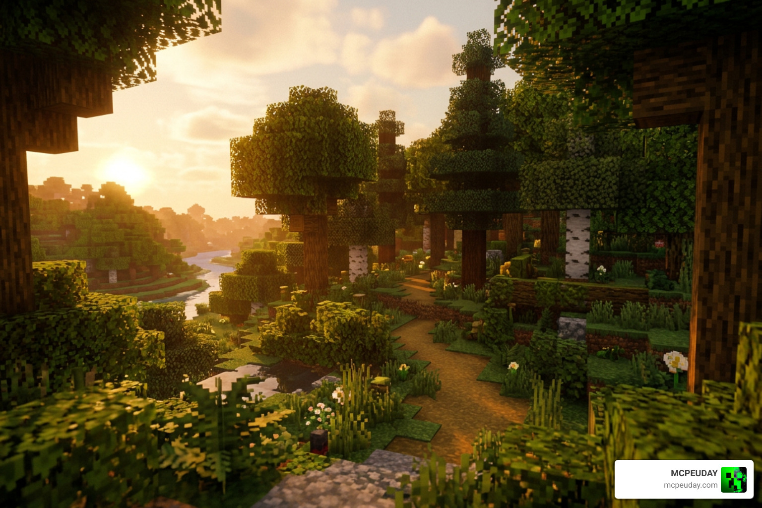 Cinematic Visuals Shader Minecraft Bedrock