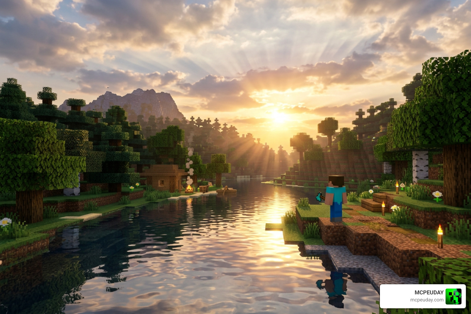 Water reflections and dynamic lighting with Newb Renewed Shader