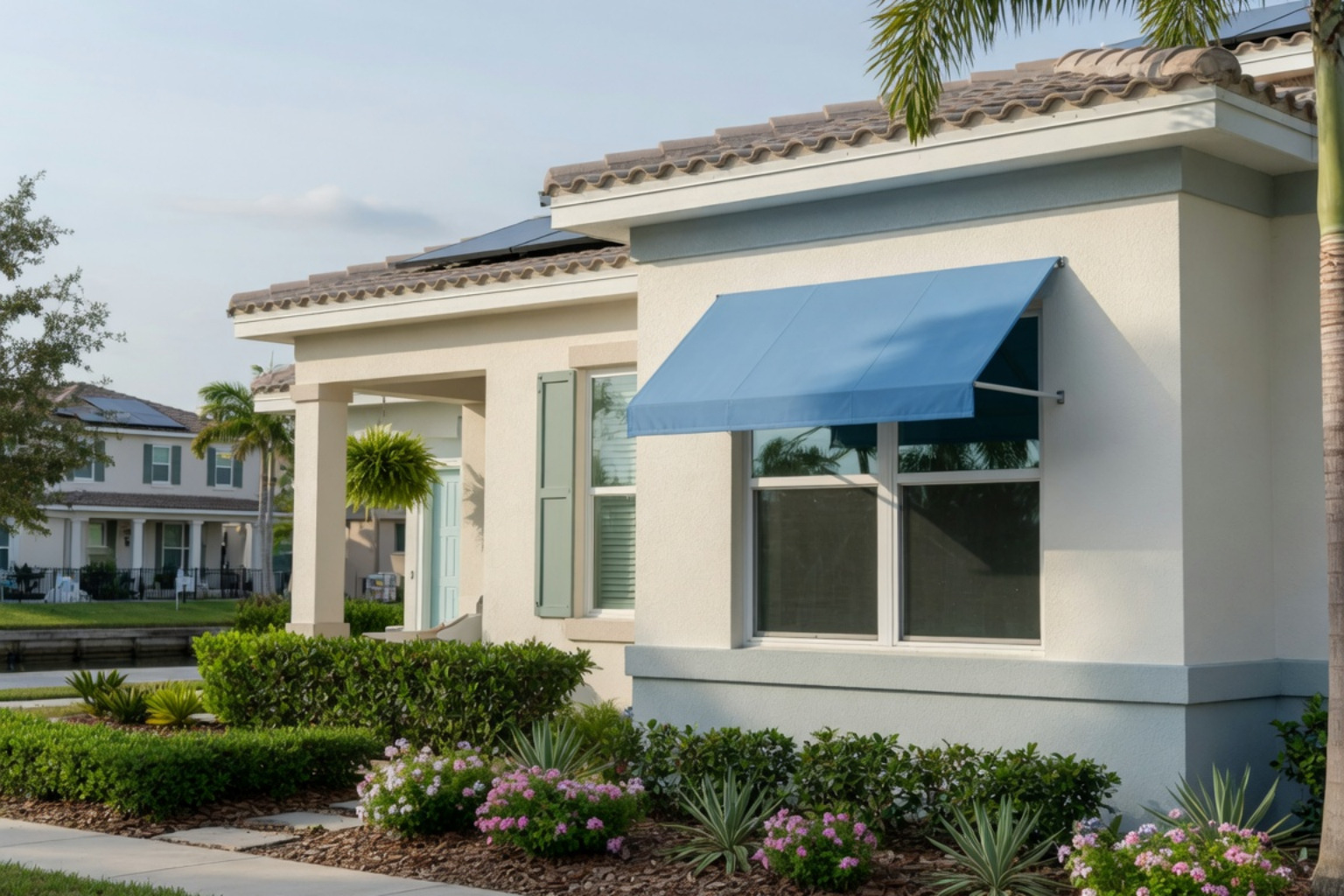 retractable window awnings