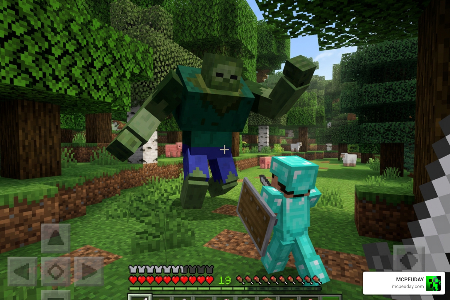 Mutant Creatures Addon Minecraft Bedrock gameplay