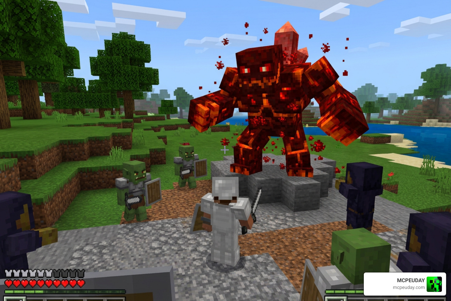 New mobs and bosses in Alylica's Dungeons Addon