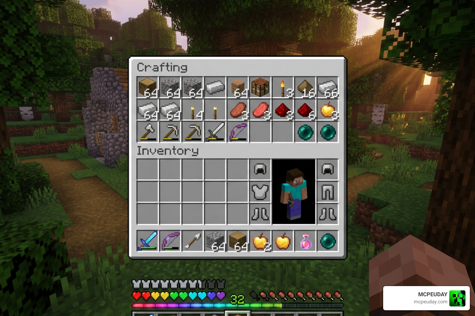 Animated RGB GUI PACK Minecraft