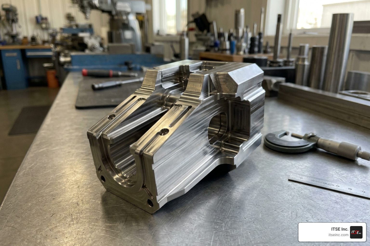 machined titanium aerospace component with complex geometries machined titanium aerospace component with complex geometries