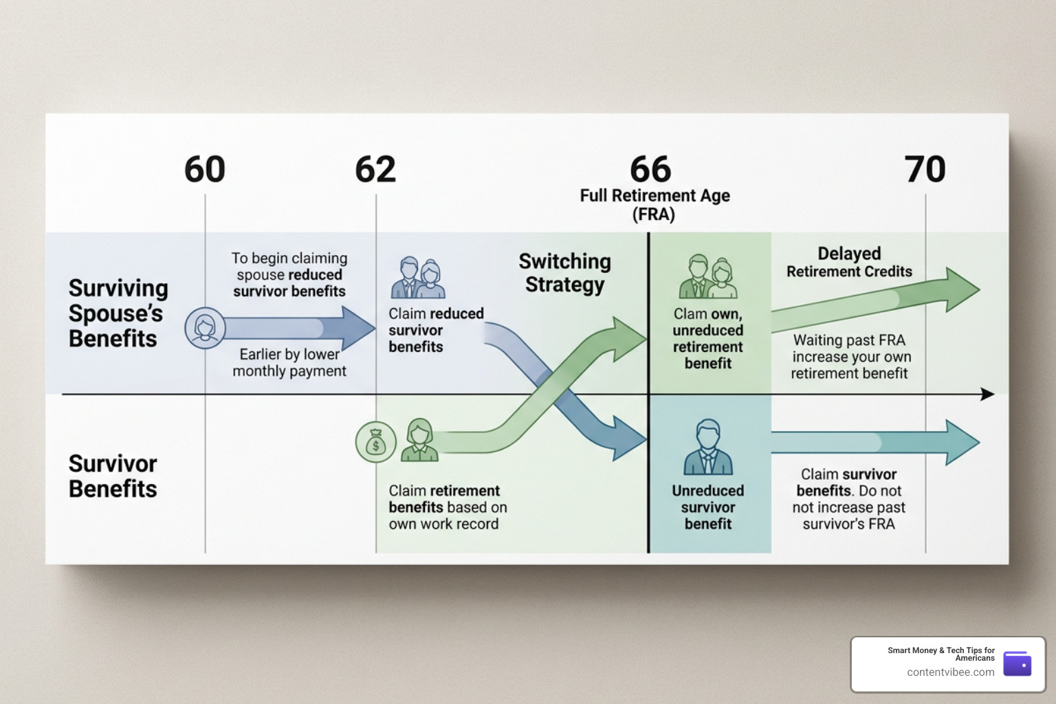 retirement claiming strategy timeline chart