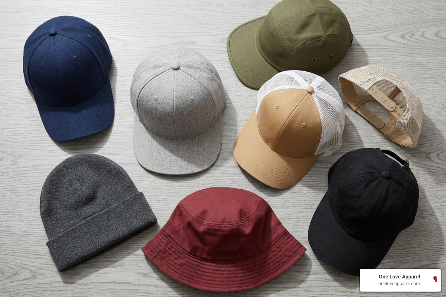 cap mens hats modern styles flat lay collection