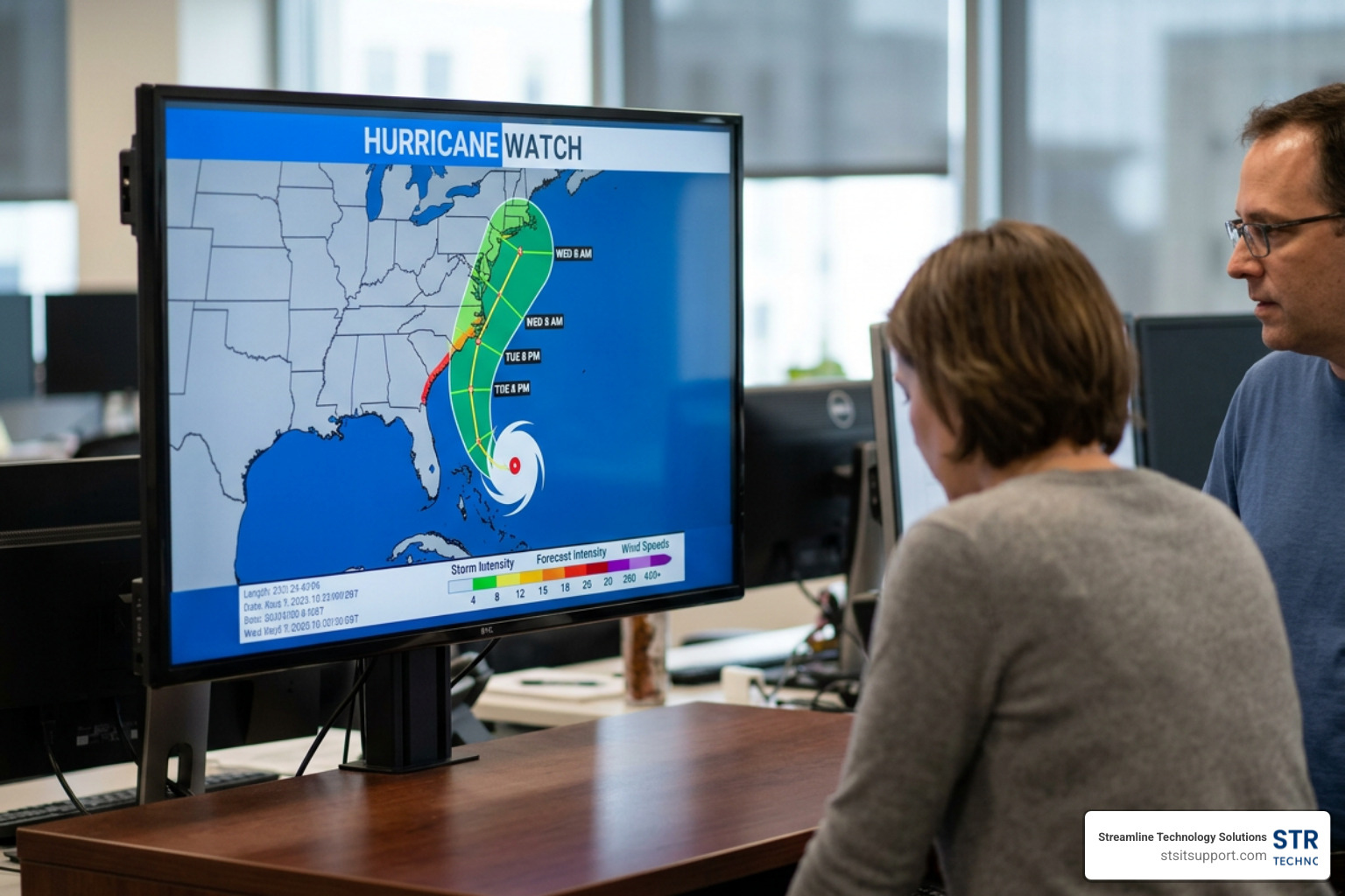 hurricane storm tracking on a screen hurricane storm tracking on a screen