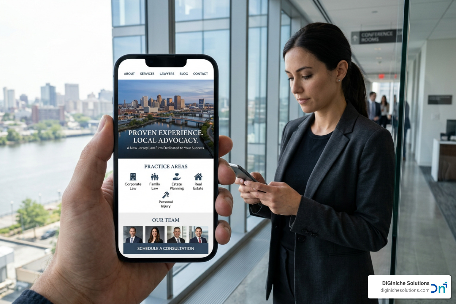Mobile responsive law firm website design New Jersey Mobile responsive law firm website design New Jersey