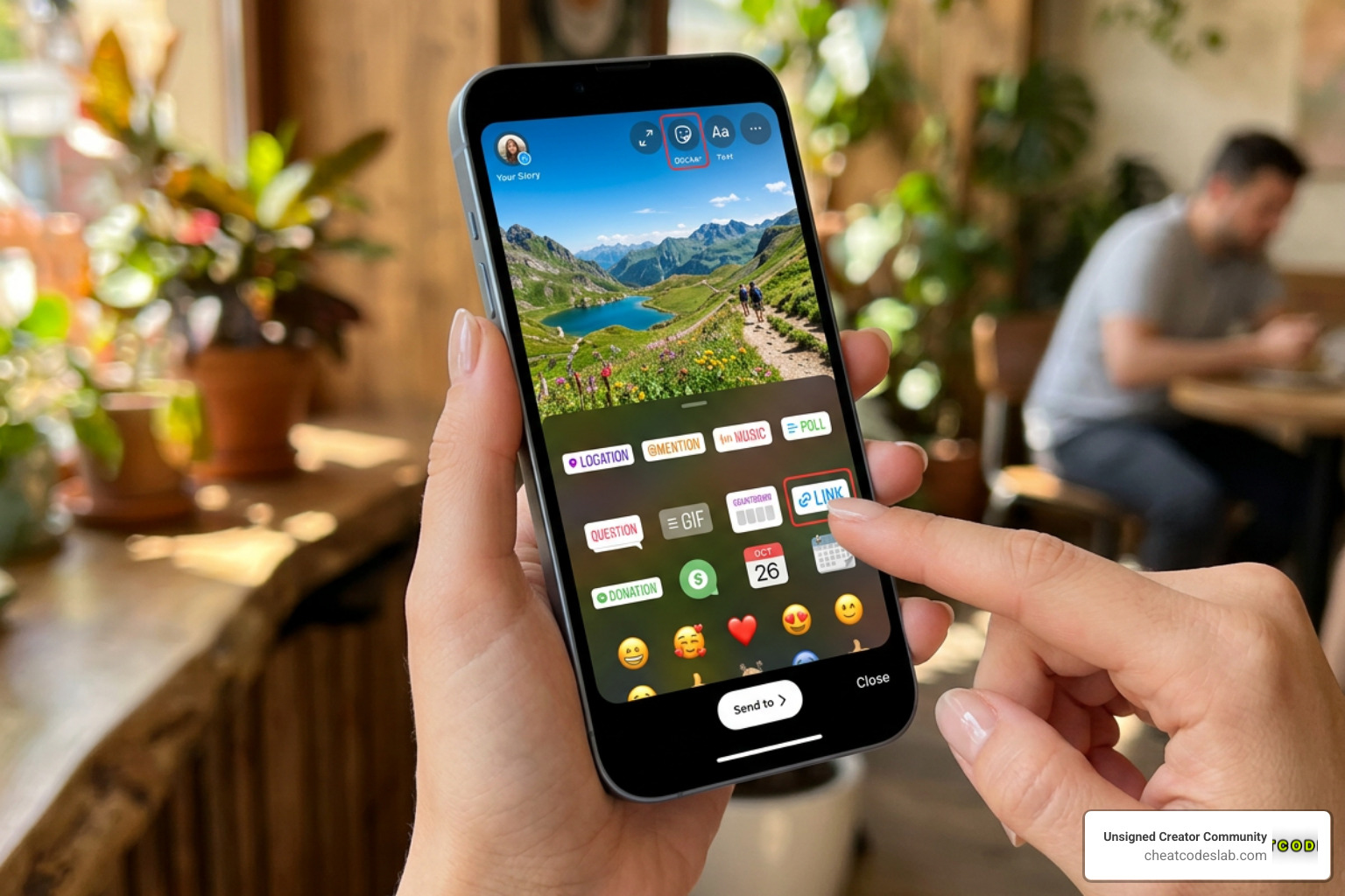 Step-by-step guide to adding a link sticker on Instagram Story Step-by-step guide to adding a link sticker on Instagram Story