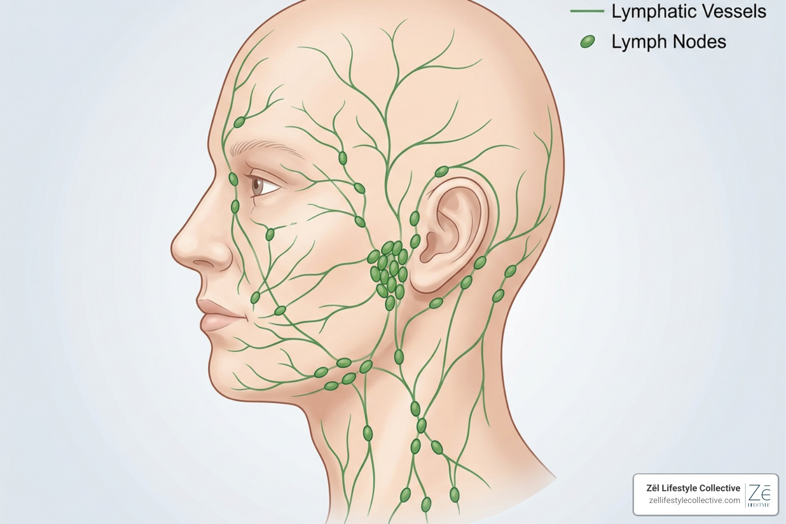 lymphatic pathways on the face lymphatic pathways on the face