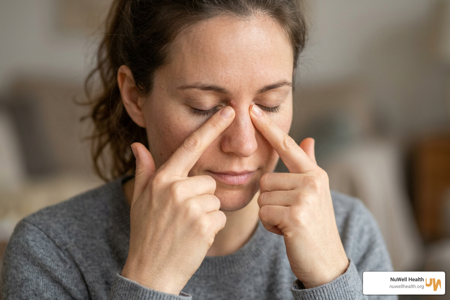sinus pressure points sinus pressure points