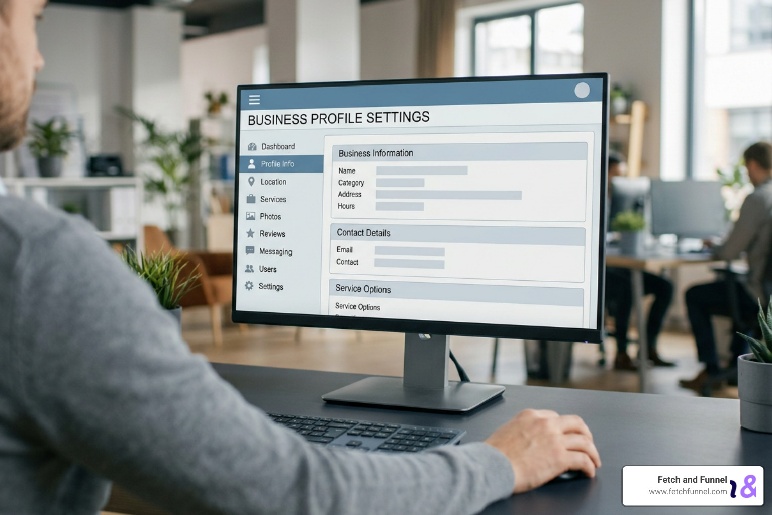 Google Business Profile settings menu Google Business Profile settings menu