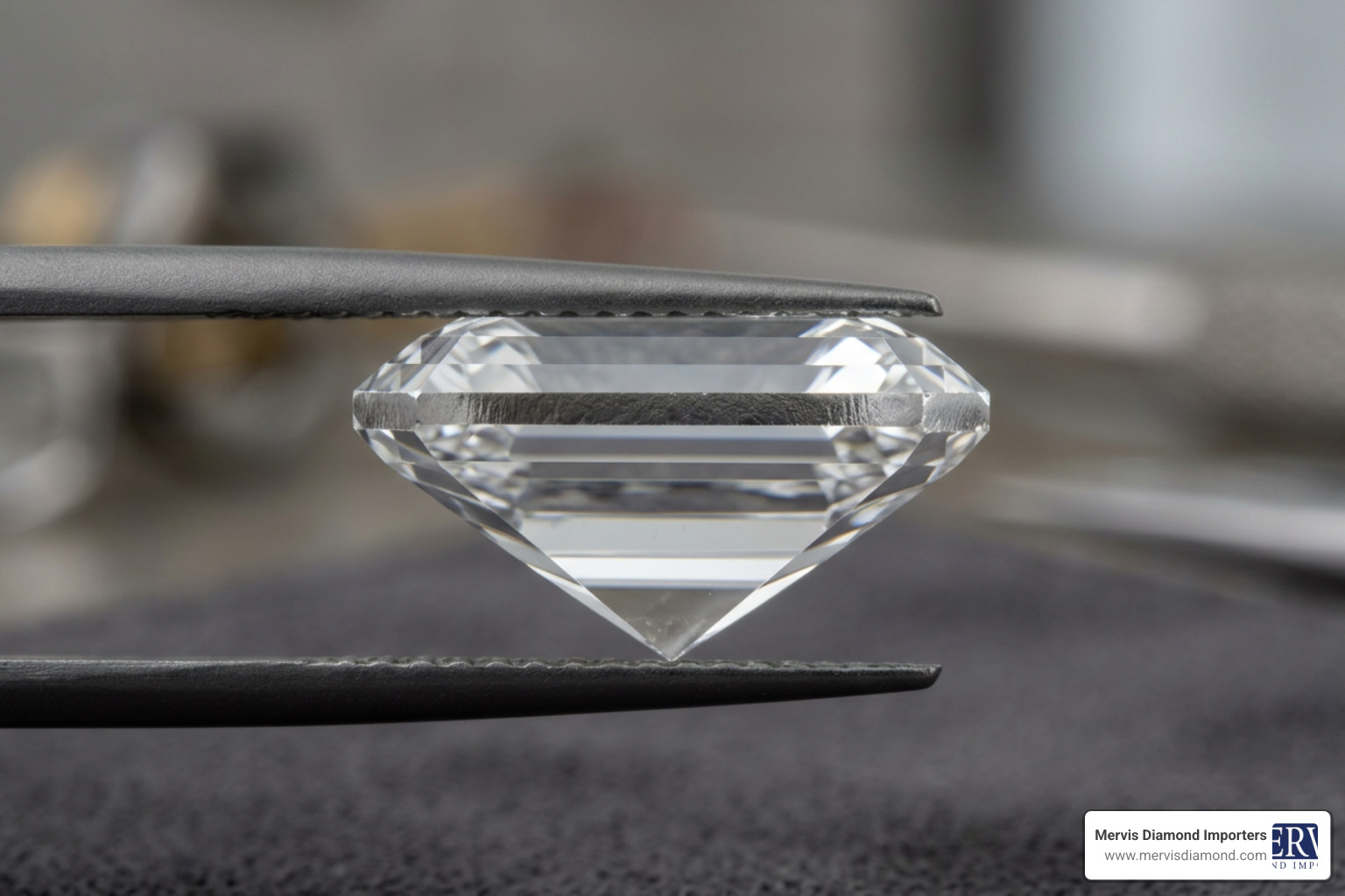 emerald cut diamond profile showing girdle and culet emerald cut diamond profile showing girdle and culet