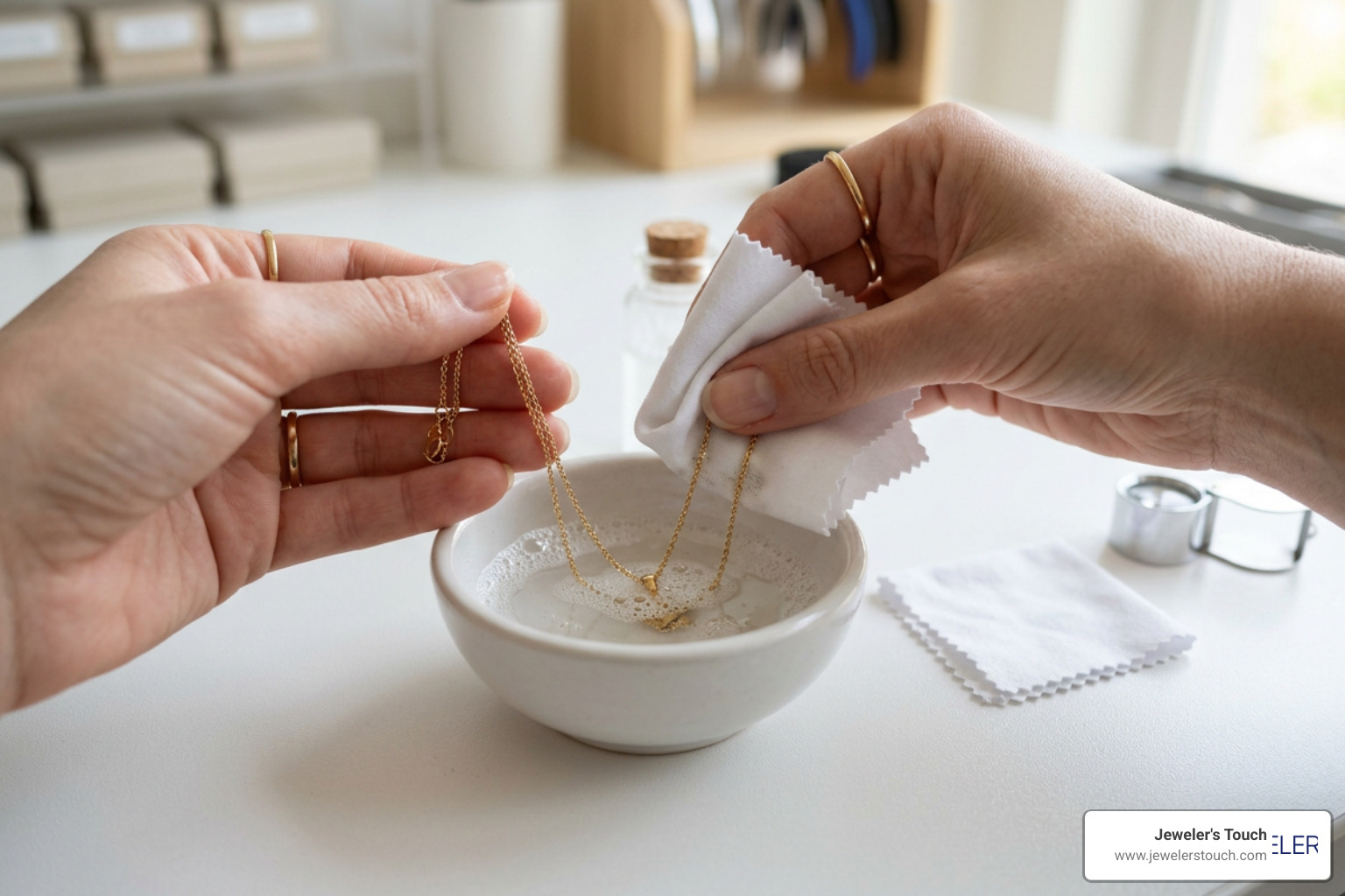 jewelry cleaning process