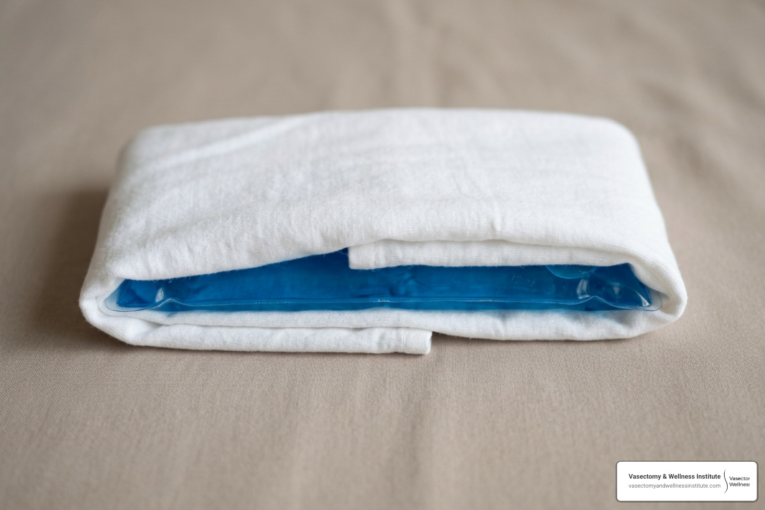cold gel pack wrapped in a clean cloth cold gel pack wrapped in a clean cloth