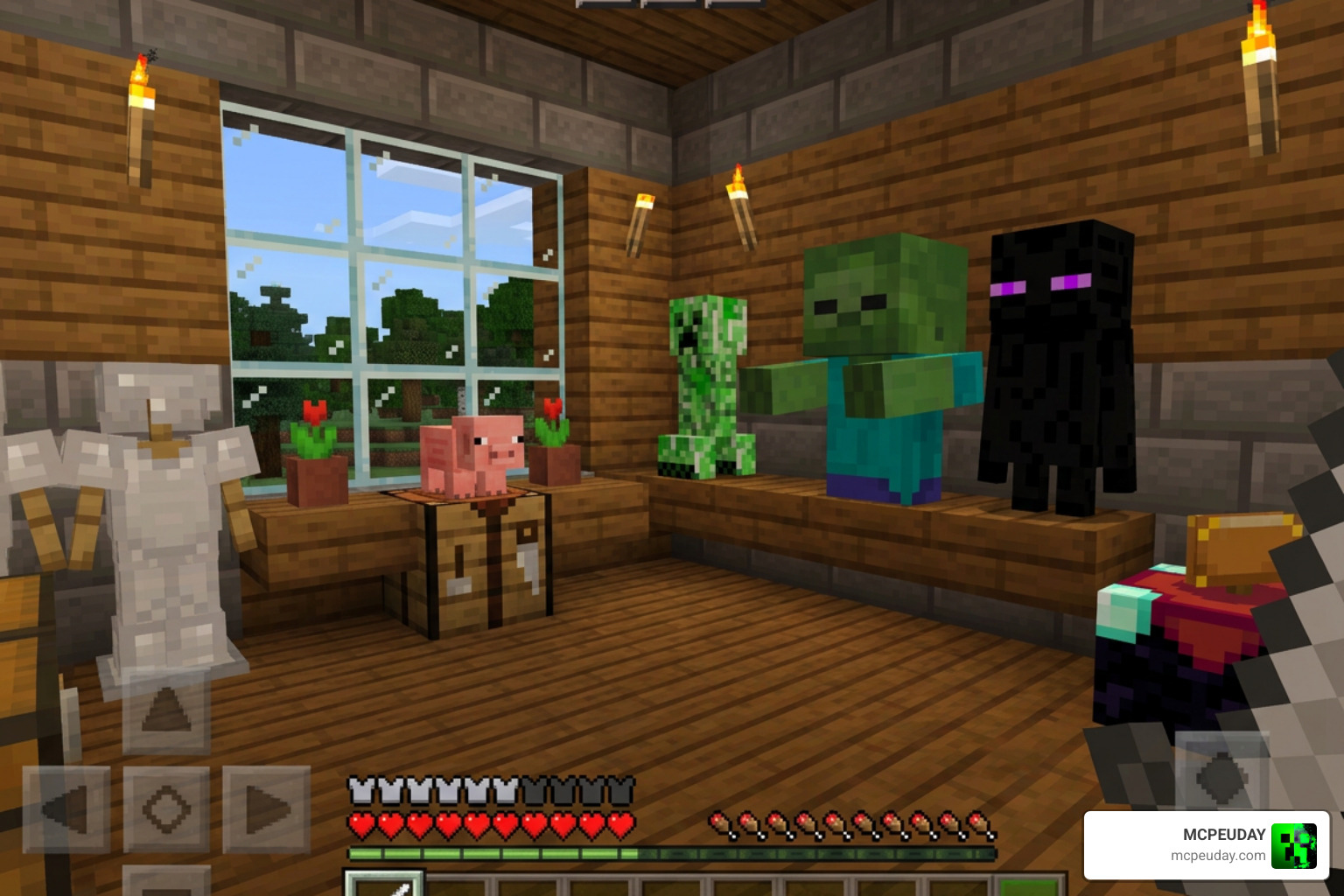 Mob Entity Blocks mod Minecraft Bedrock decorative blocks