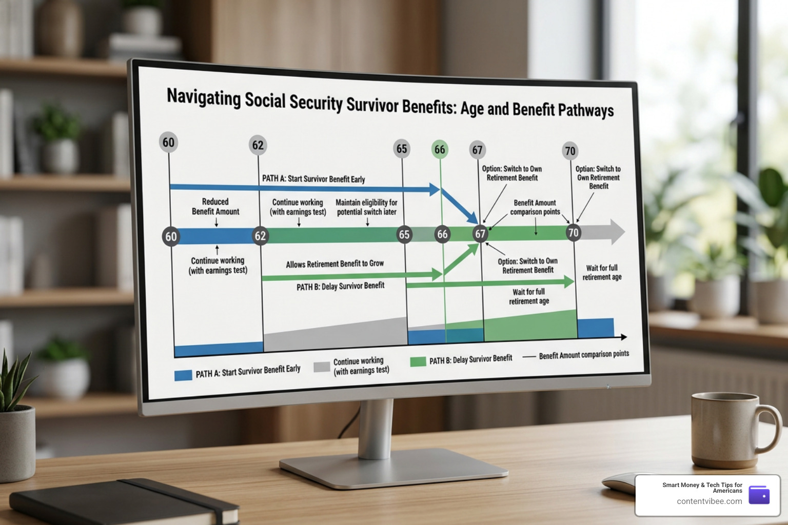 timeline showing claiming ages and switching benefits timeline showing claiming ages and switching benefits
