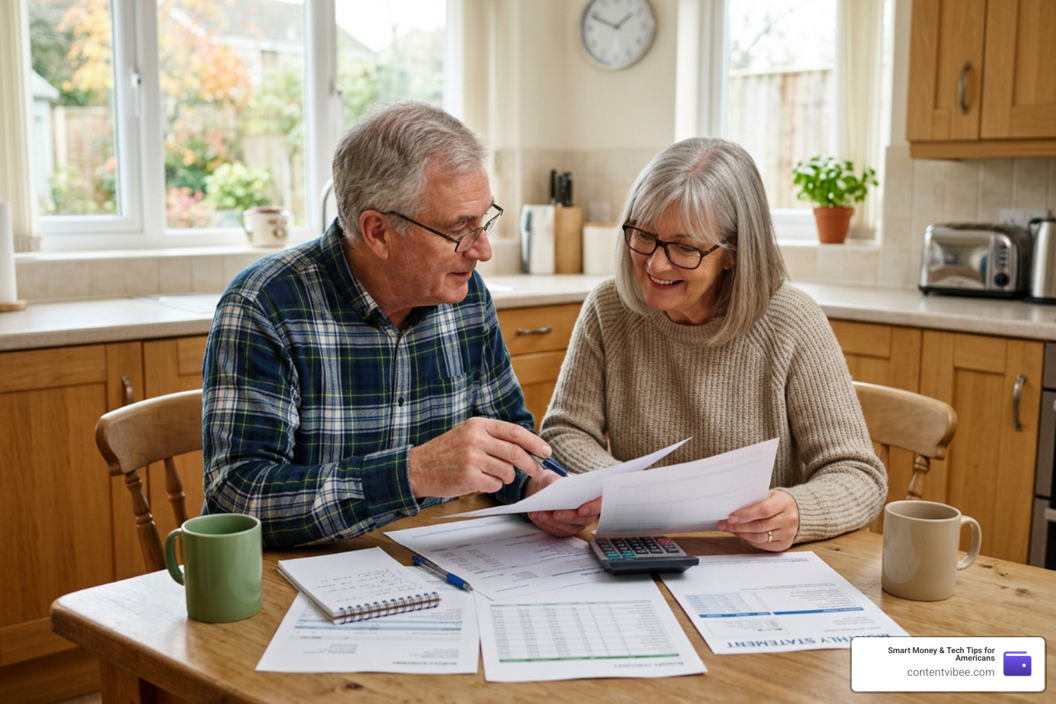 retired couple planning budget