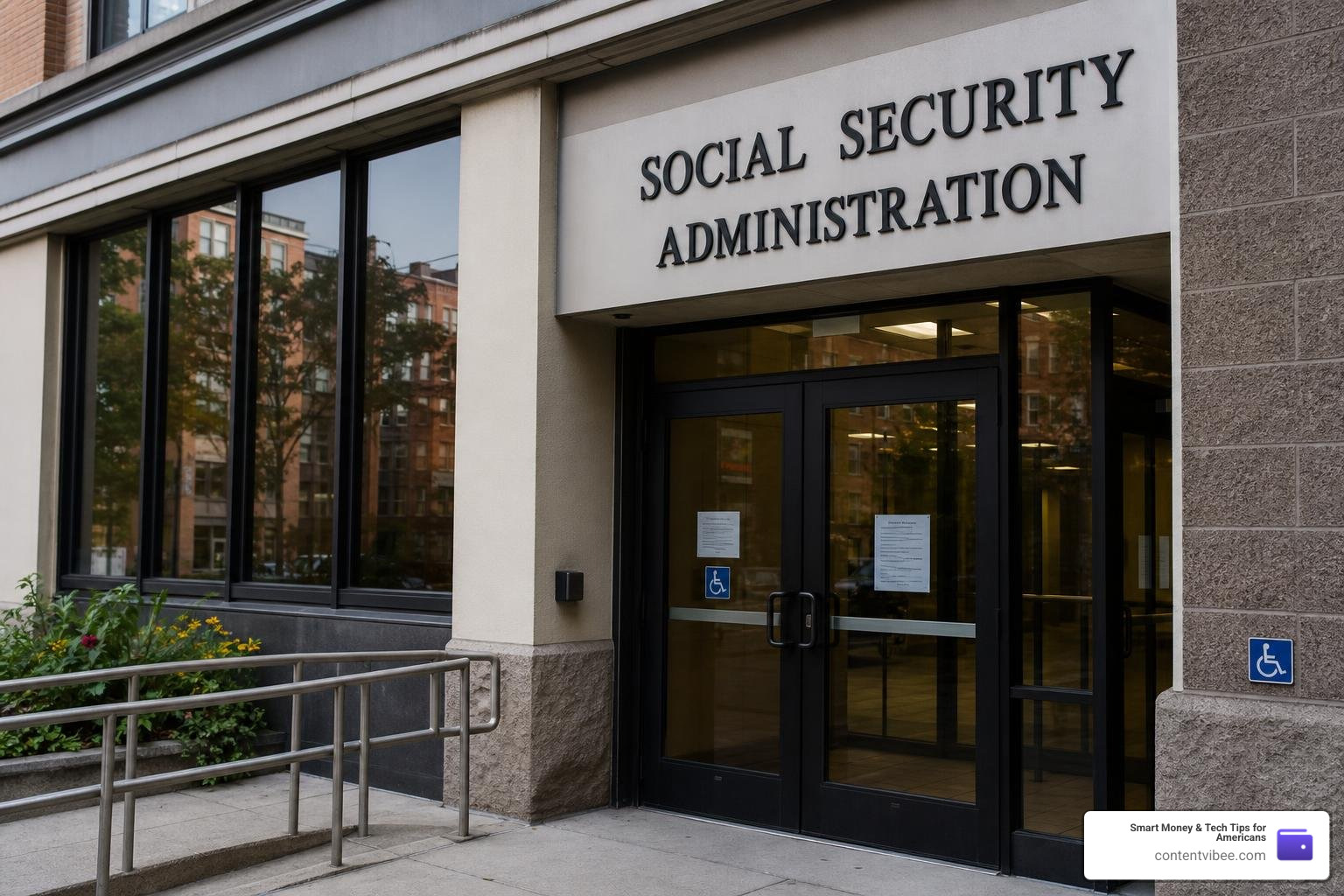 local SSA field office entrance in Chicago