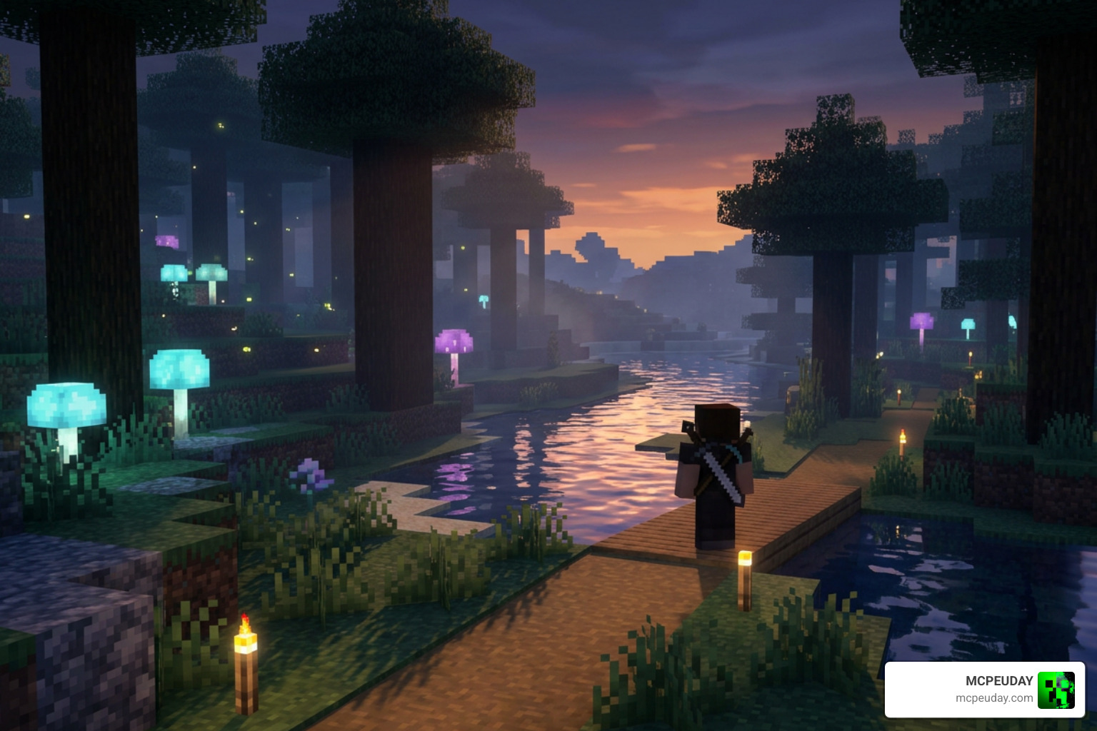 Twilight Visuals Shader Minecraft cinematic lighting
