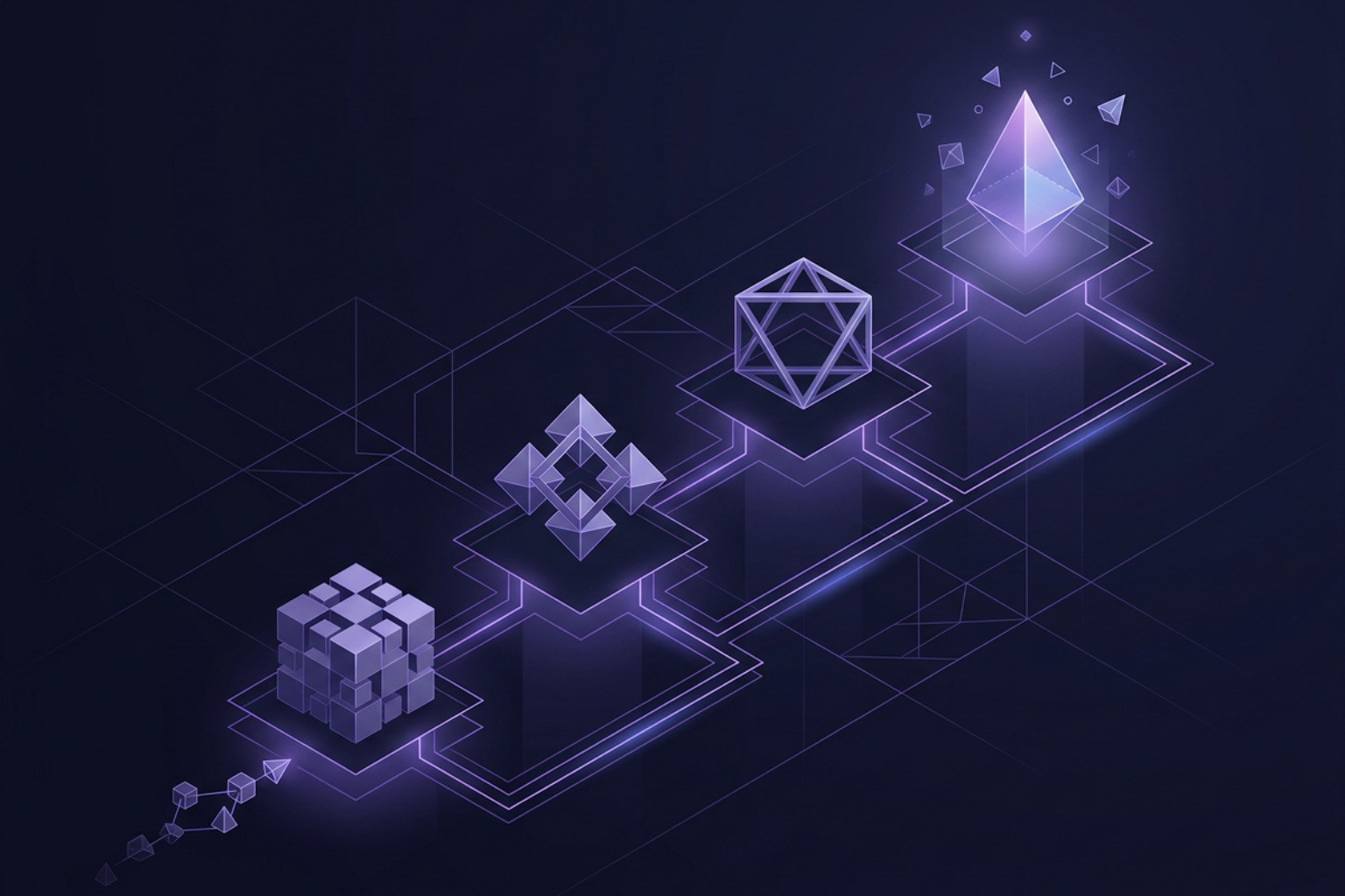 Memory-to-Margin Framework abstract geometric visualization Memory-to-Margin Framework abstract geometric visualization
