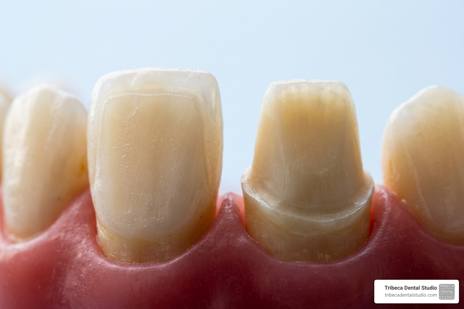 Tooth preparation comparison for a dental crown vs veneer
