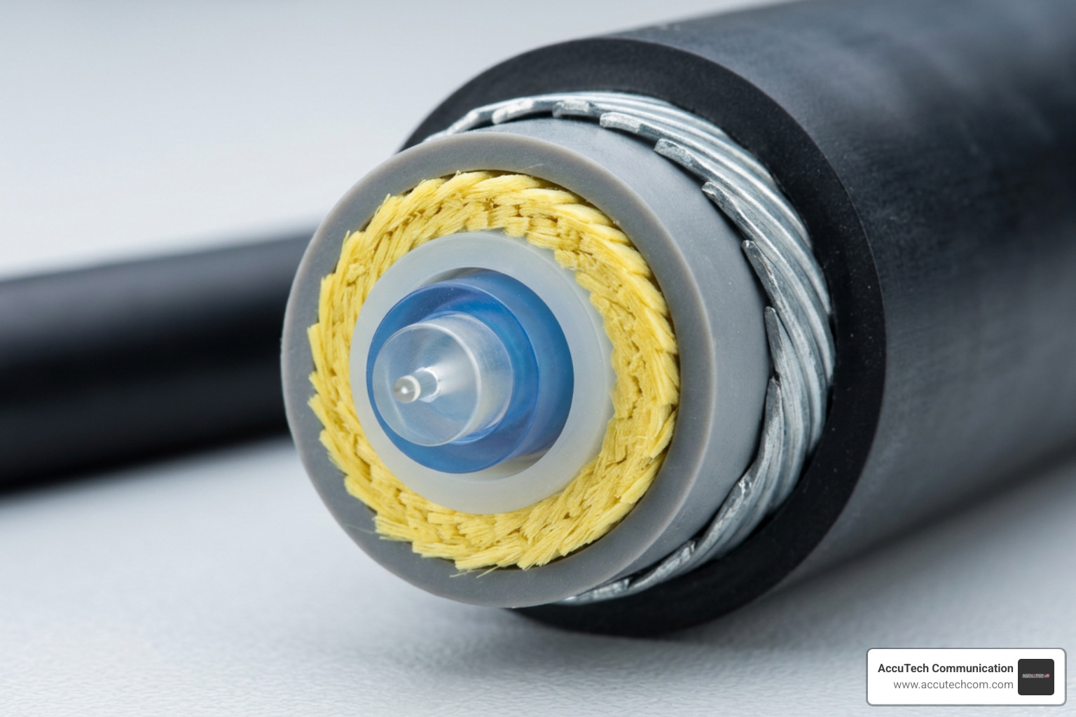 Fiber optic cable inner layers construction