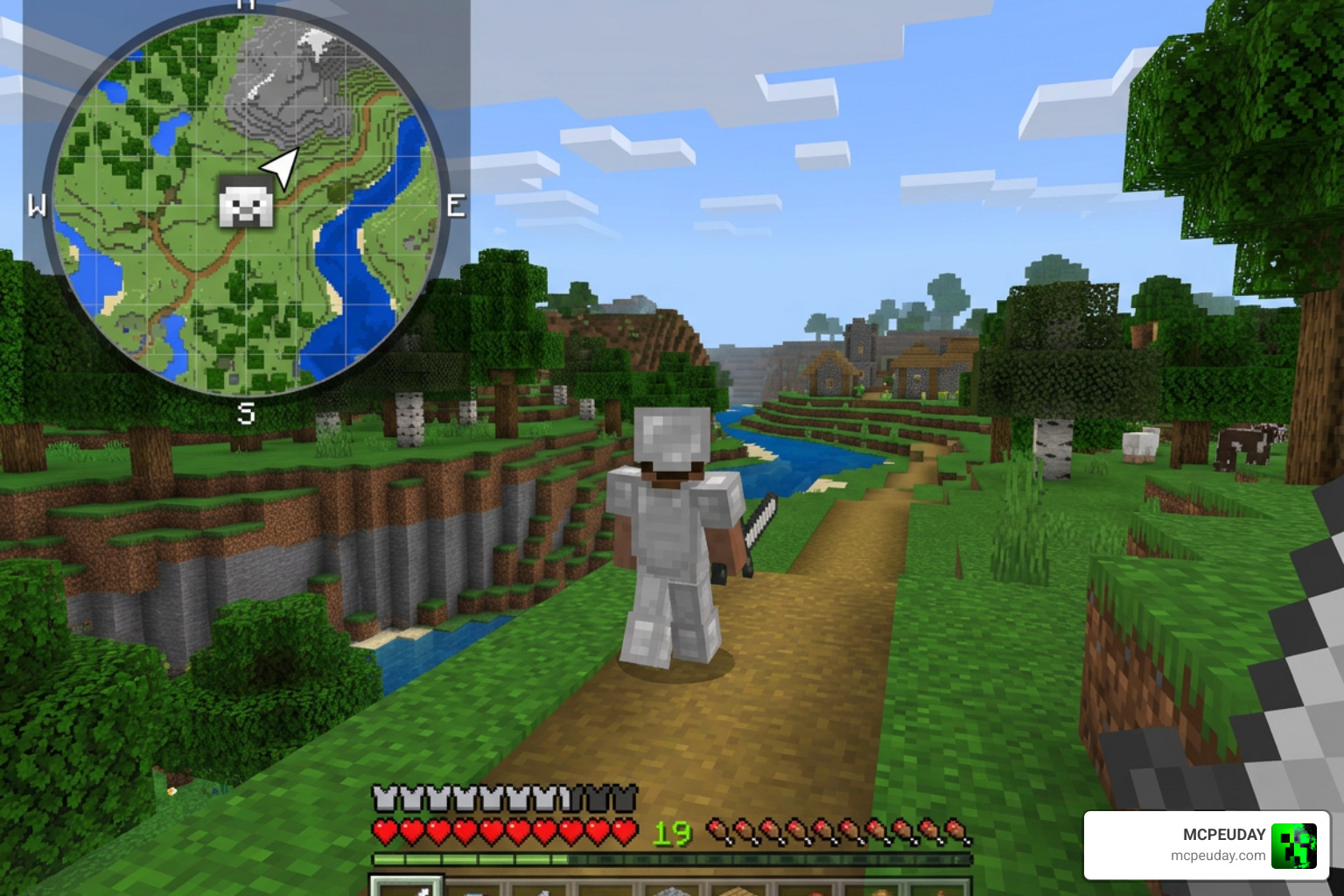 Magnificent Minimap Addon Minecraft Bedrock HUD navigation real-time tracking