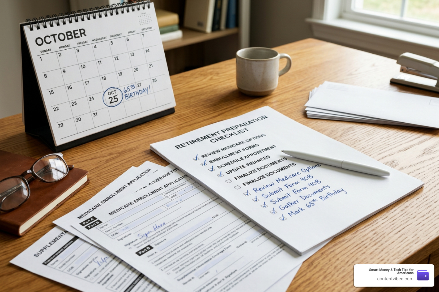 Medicare enrollment checklist and required documentation