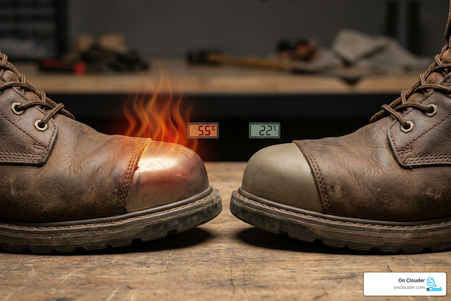 composite toe vs steel toe heat conduction composite toe vs steel toe heat conduction