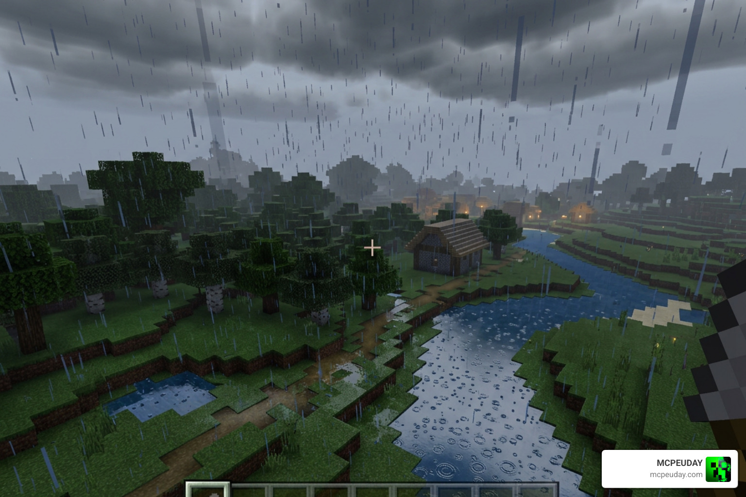 BETTER RAIN+ Addon for Minecraft Bedrock