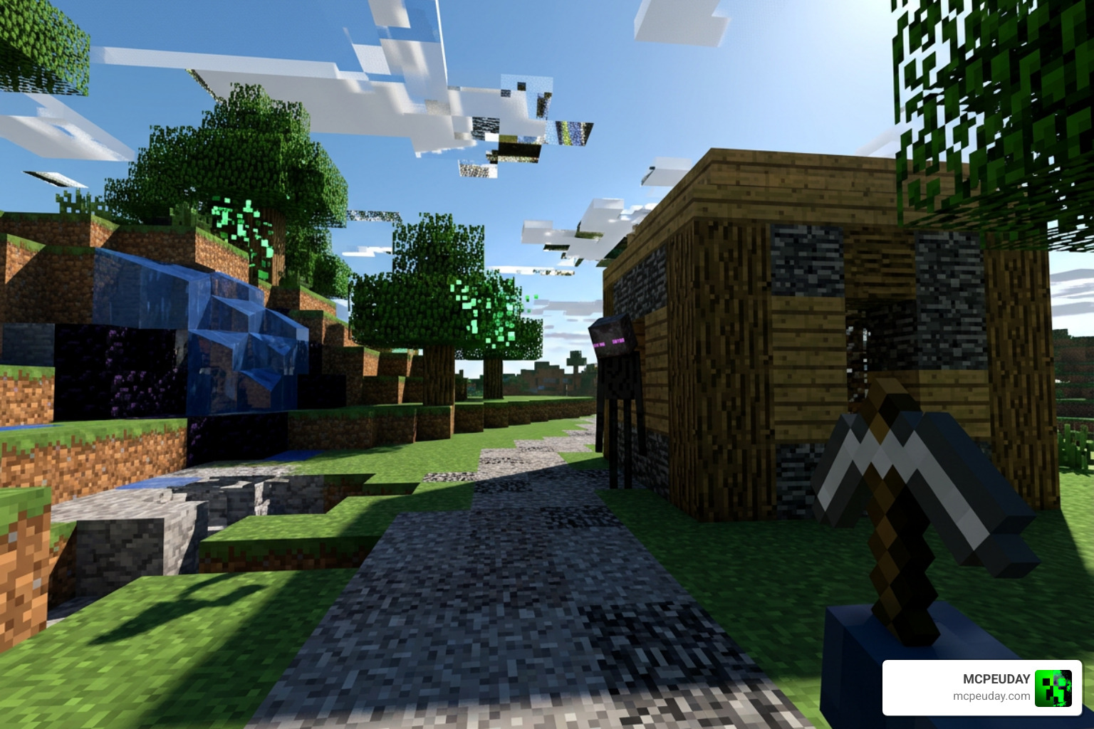 Some.sunny.day Addon Minecraft horror world corruption gameplay