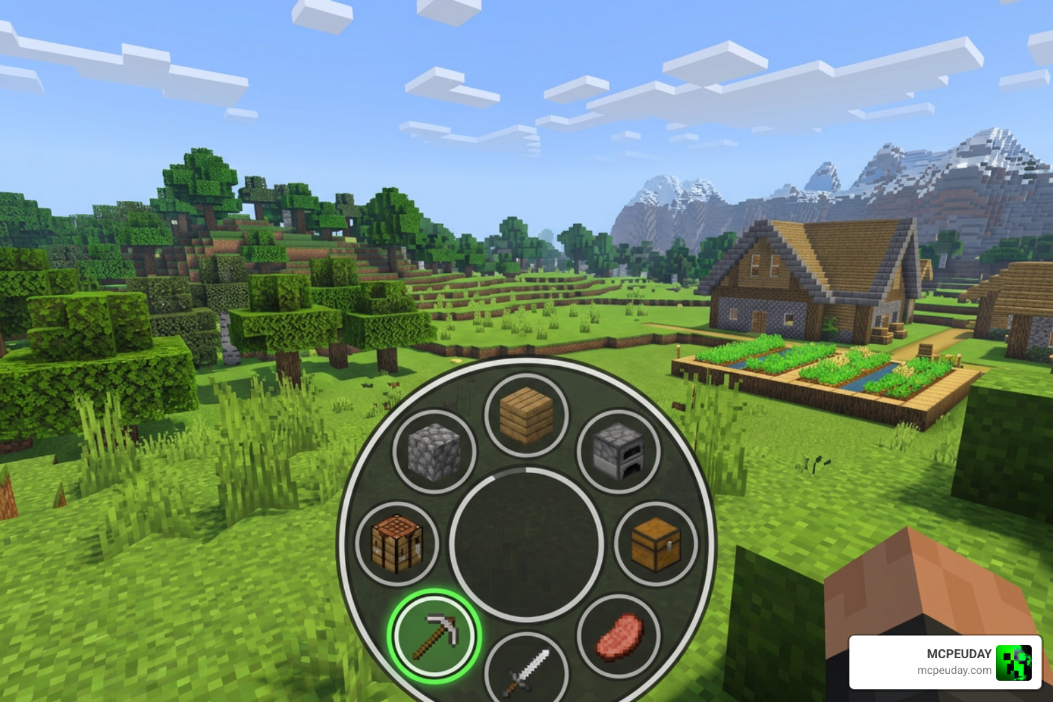 Minecraft resource pack settings menu showing active global resources
