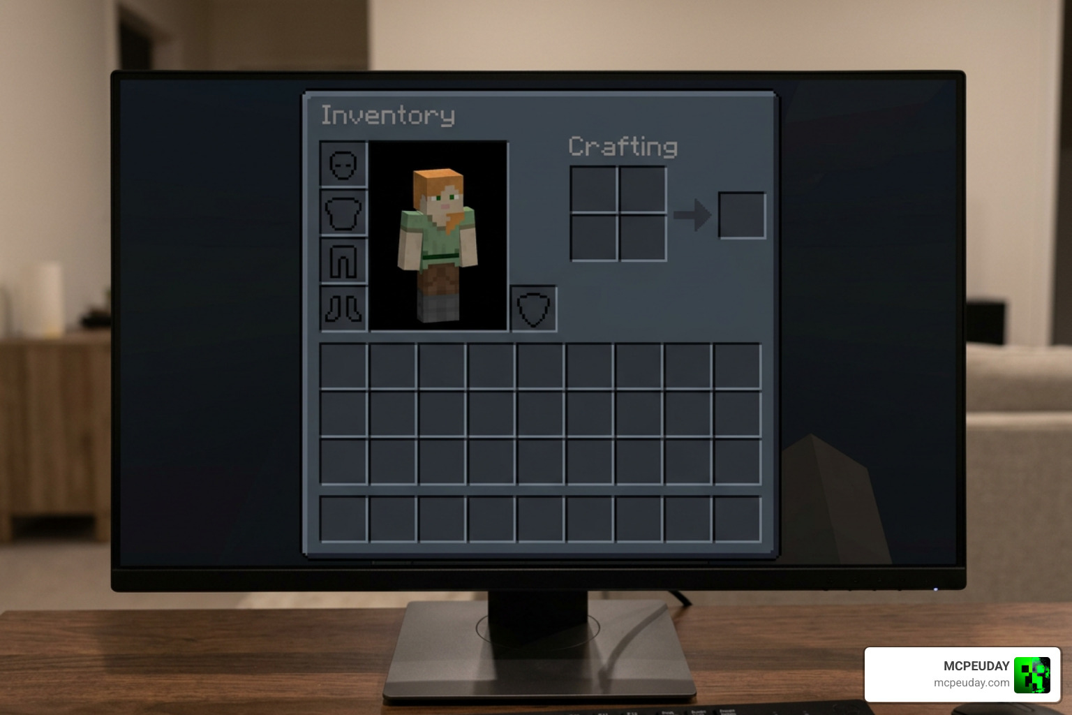 Dark Mode Theme Texture Pack Minecraft GUI