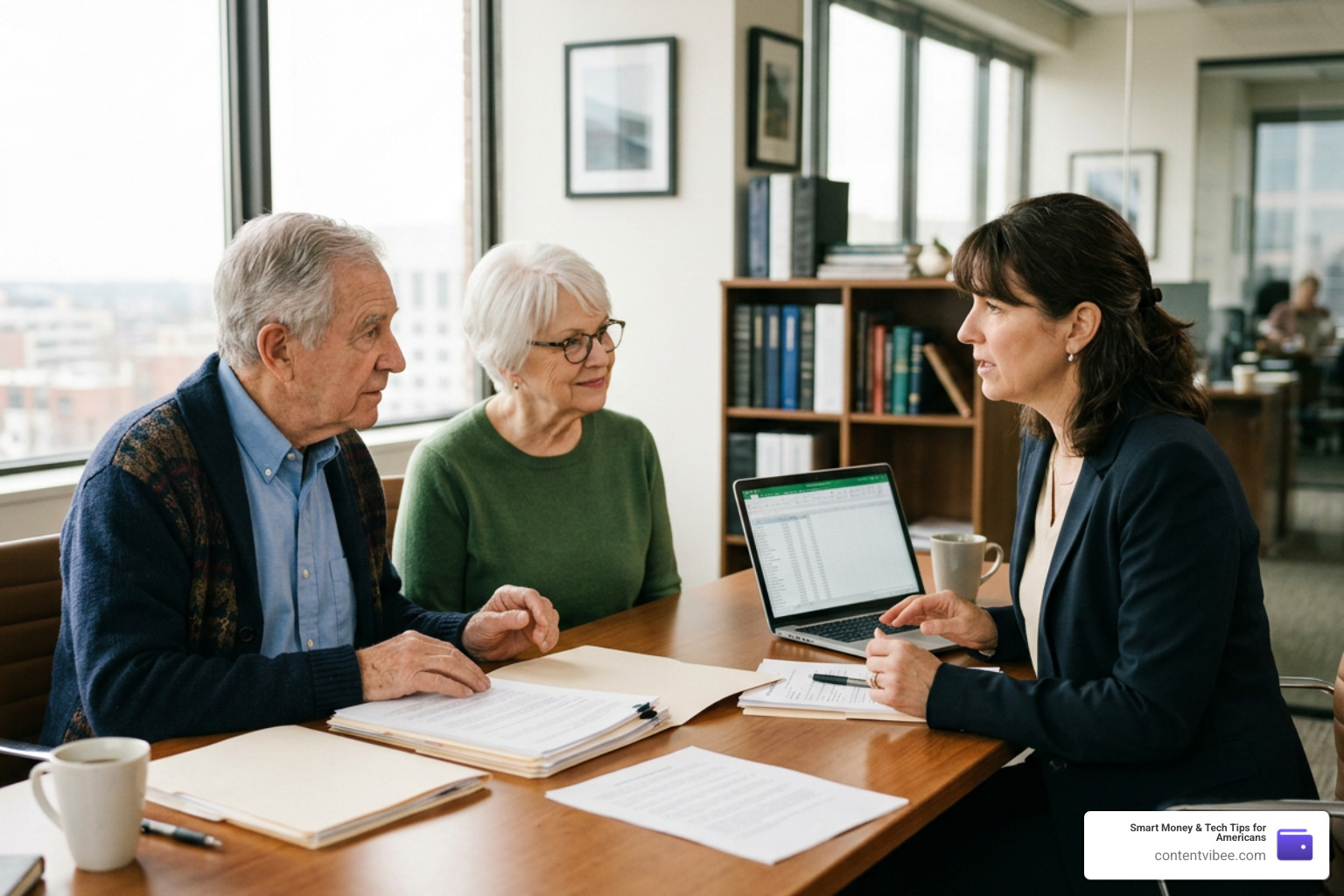 Legal consultation with elder law attorney