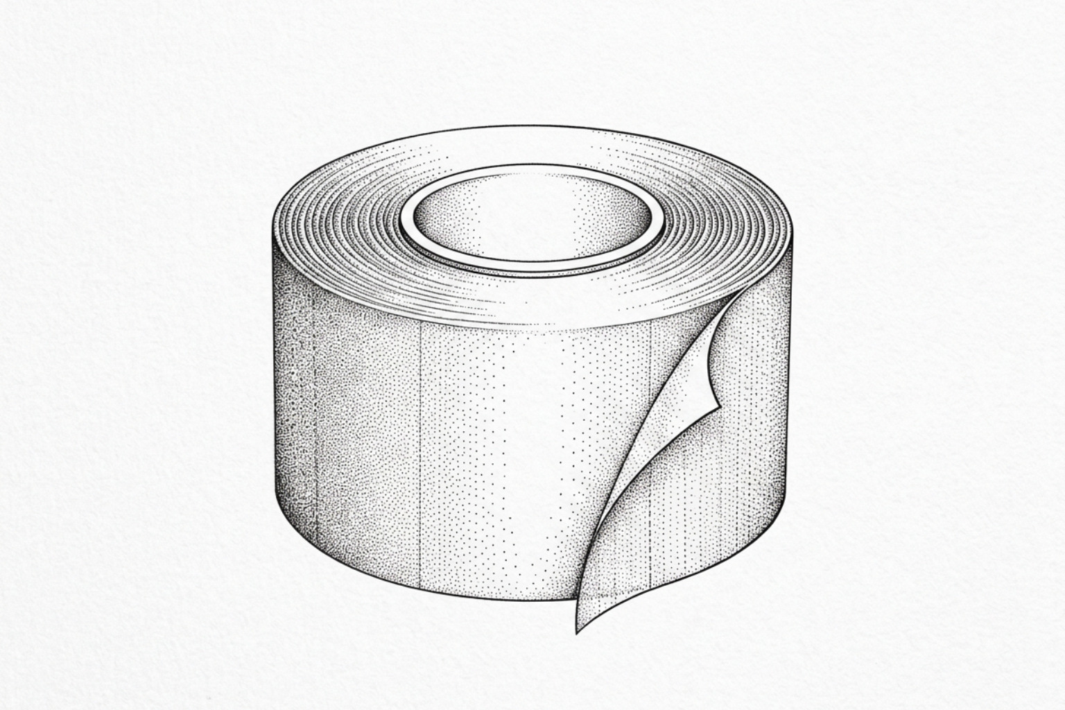 a roll of medical silicone tape