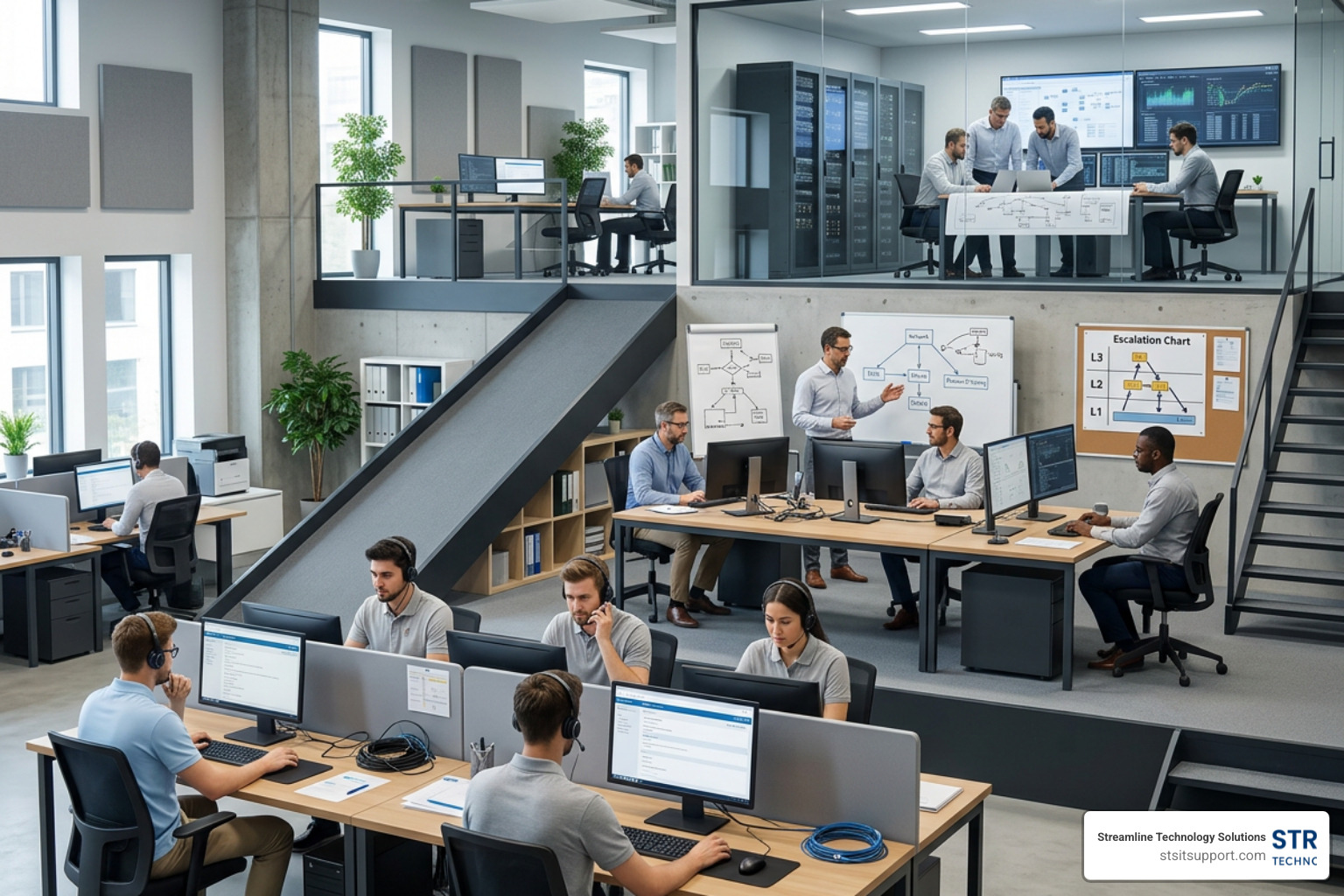 tiered IT support structure and escalation paths tiered IT support structure and escalation paths