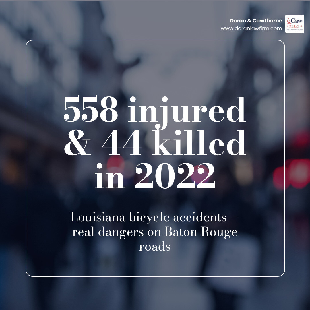 Baton Rouge bicycle accident statistics infographic showing injuries, fatalities, and common causes infographic Baton Rouge bicycle accident statistics infographic showing injuries, fatalities, and common causes infographic