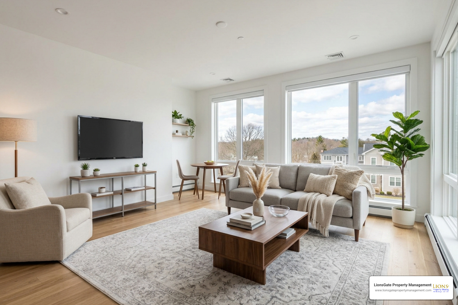 Modern apartment interior in Warwick RI Modern apartment interior in Warwick RI