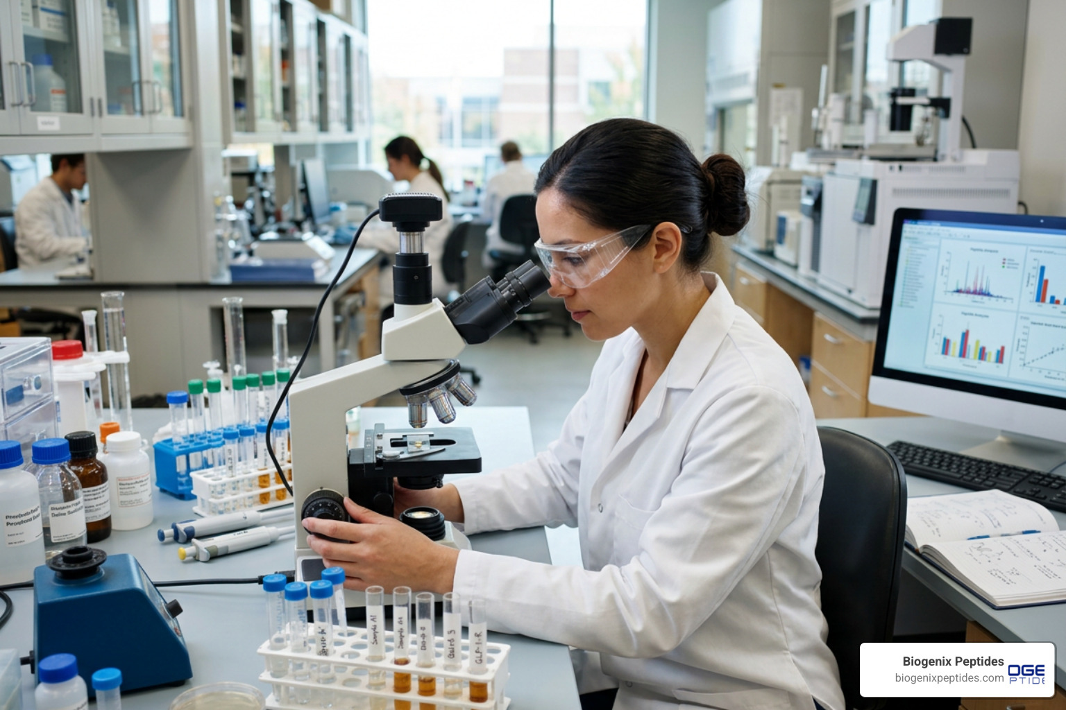 GLP-1 peptides side effects research