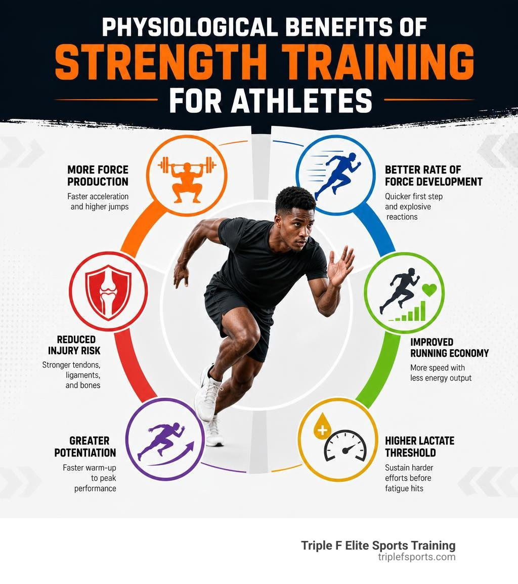 Physiological benefits of strength training for athletes infographic infographic Physiological benefits of strength training for athletes infographic infographic