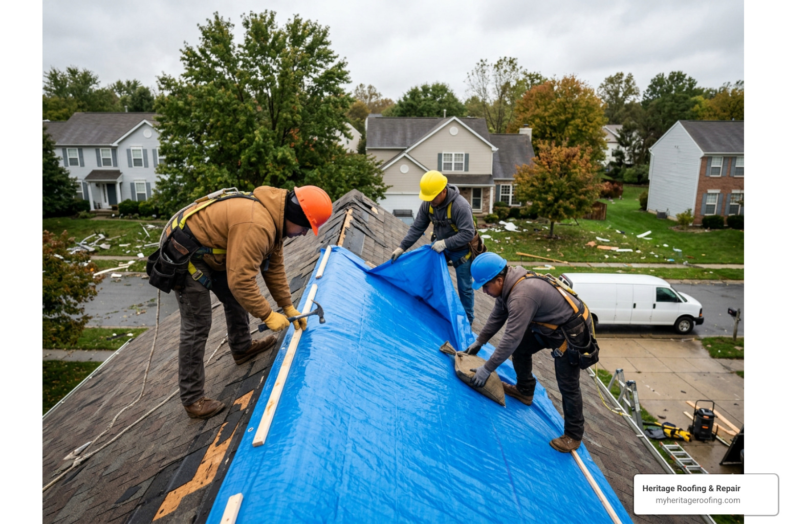 emergency roof tarping process emergency roof tarping process