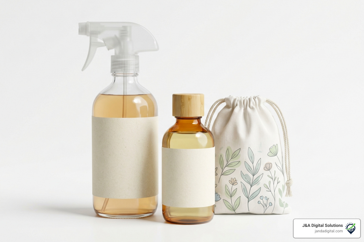 eco-friendly clean label packaging design mockup