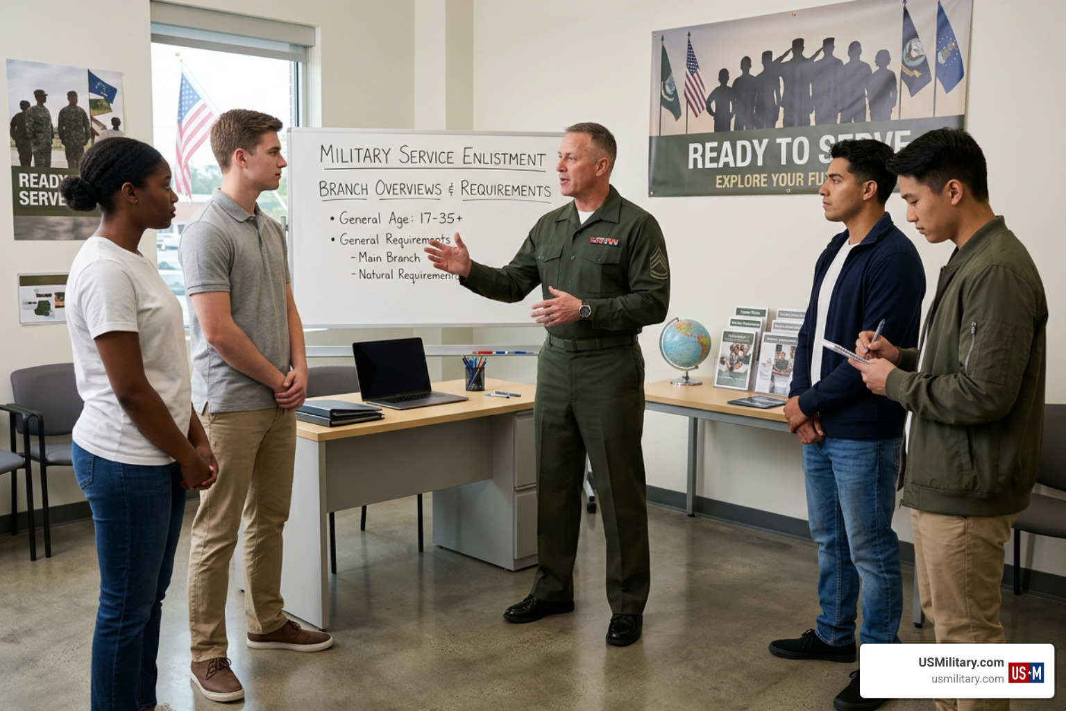 age requirements for military branches age requirements for military branches